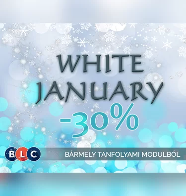 30% kedvezmény - White January